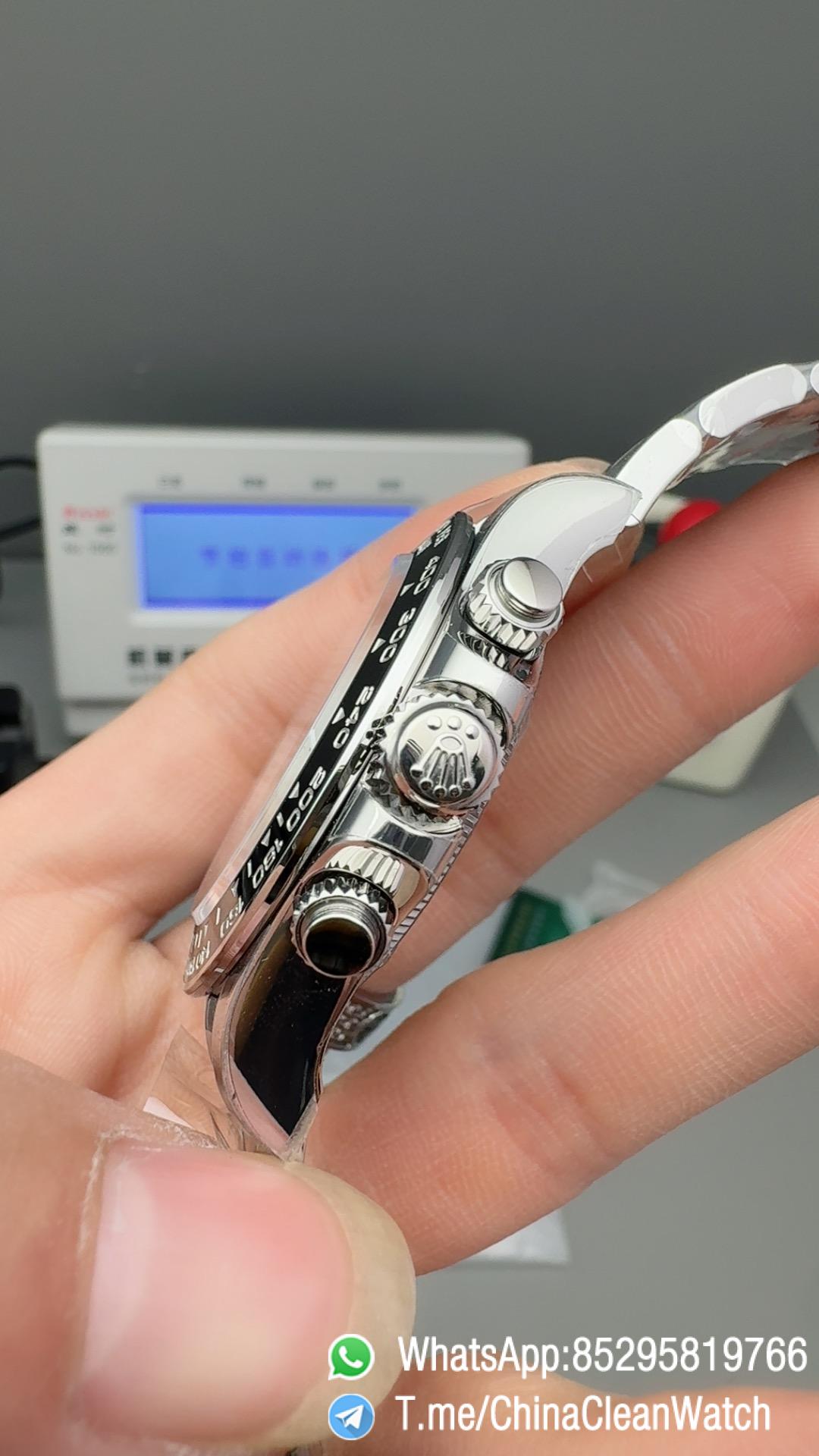 Clean Factory Watches VSF Daytona Panda 126500LN Gain Weight 185g White Dial Luminos Indexes Black Ceramic Bezel DD4131 Caliber 904L Oyster Bracelet 05 Clean Factory Watches VSF Daytona Panda 126500LN Gain Weight 185g White Dial Luminos Indexes Black Ceramic Bezel DD4131 Caliber 904L Oyster Bracelet 05