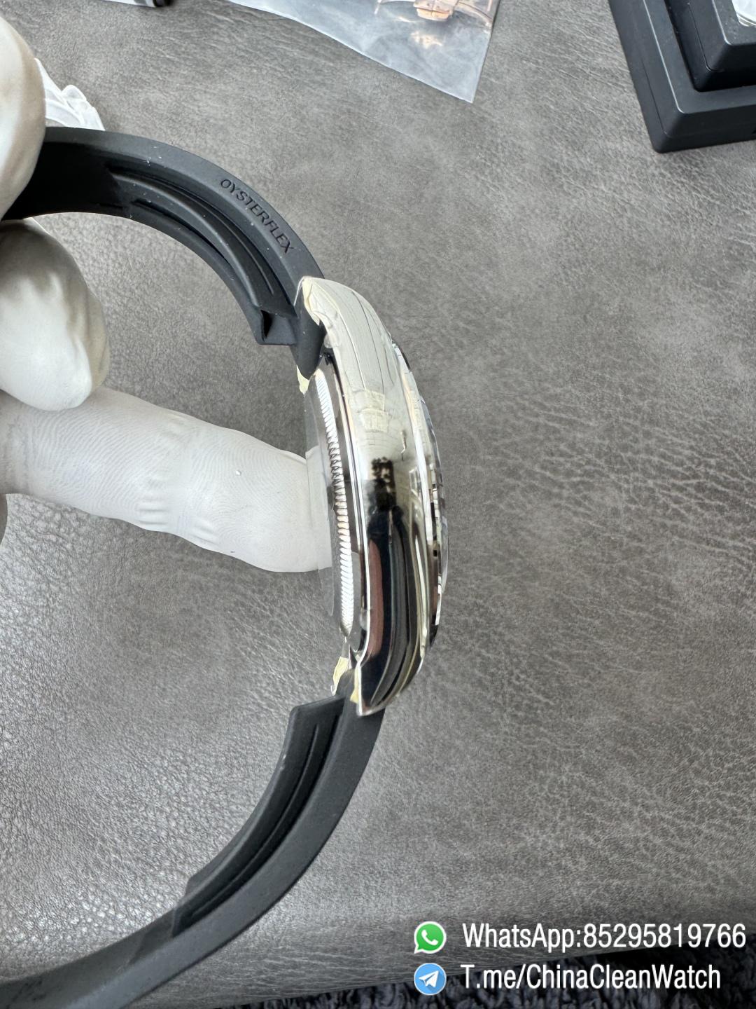 Clean Factory Watches VSF Gain Weight 137g Daytona 126519 Black Dial with Silver Center Chrono Dial DanDong 4131 Movement Oysterflex Strap 09 Clean Factory Watches VSF Gain Weight 137g Daytona 126519 Black Dial with Silver Center Chrono Dial DanDong 4131 Movement Oysterflex Strap 09