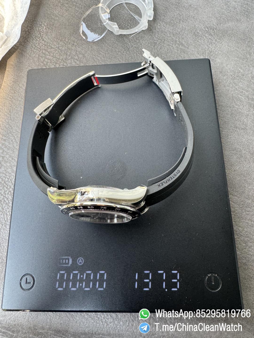 Clean Factory Watches VSF Gain Weight 137g Daytona 126519 Black Dial with Silver Center Chrono Dial DanDong 4131 Movement Oysterflex Strap 13 Clean Factory Watches VSF Gain Weight 137g Daytona 126519 Black Dial with Silver Center Chrono Dial DanDong 4131 Movement Oysterflex Strap 13