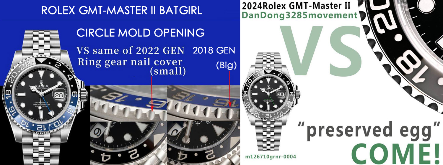 VS Factory GMT MASTER II Batman DanDong 3285 Caliber