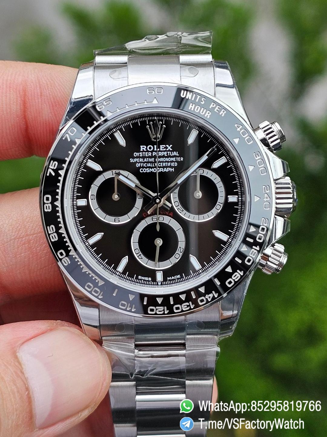 Clean Factory Watches VSF Daytona 126500LN Gain Weight 185g Black Dial Luminos Indexes Black Ceramic Bezel DD4131 Caliber 904L Oyster Bracelet 0000 Clean Factory Watches VSF Daytona 126500LN Gain Weight 185g Black Dial Luminos Indexes Black Ceramic Bezel DD4131 Caliber 904L Oyster Bracelet 0000