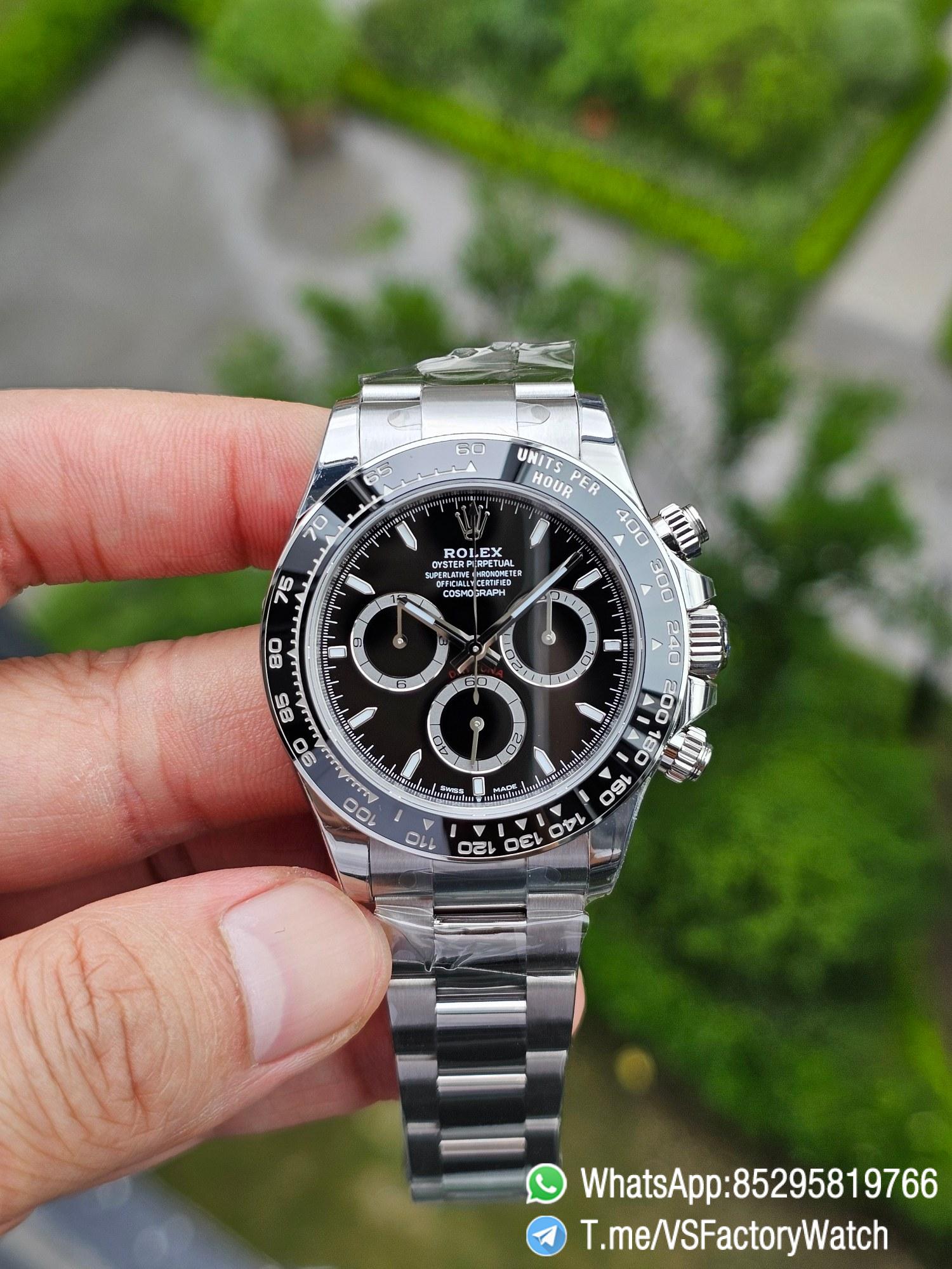 Clean Factory Watches VSF Daytona 126500LN Gain Weight 185g Black Dial Luminos Indexes Black Ceramic Bezel DD4131 Caliber 904L Oyster Bracelet 16 Clean Factory Watches VSF Daytona 126500LN Gain Weight 185g Black Dial Luminos Indexes Black Ceramic Bezel DD4131 Caliber 904L Oyster Bracelet 16
