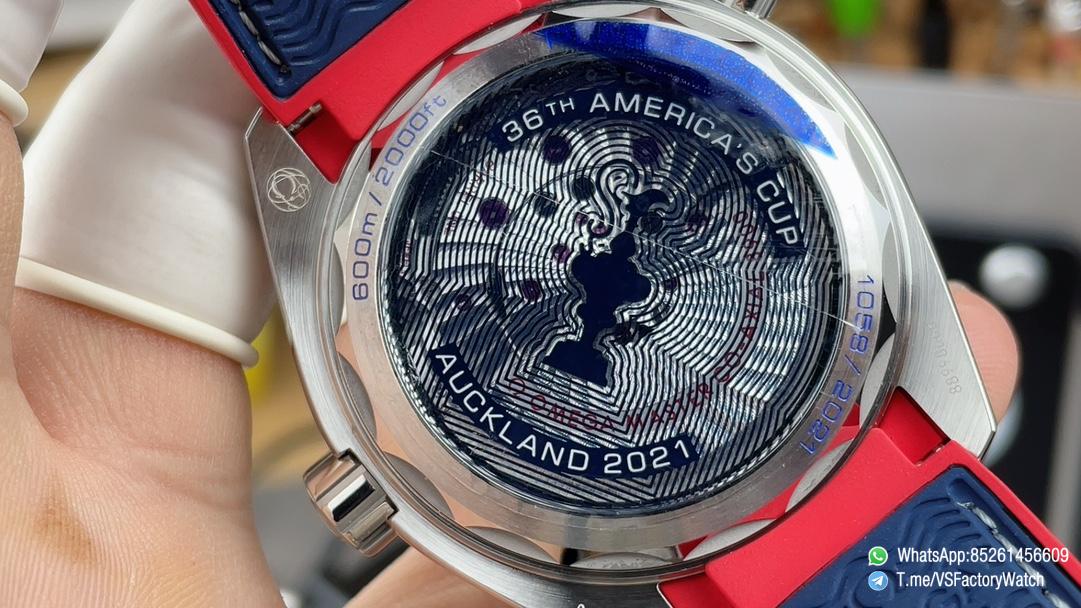 VS Factory Seamaster Planet Ocean 600m 36th America’s Cup 43.5 White Dial Blue Ceramic Bezel Blue Nylon Strap Super Clone 8900 Carlibe 06 VS Factory Seamaster Planet Ocean 600m 36th America’s Cup 43.5 White Dial Blue Ceramic Bezel Blue Nylon Strap Super Clone 8900 Carlibe 06