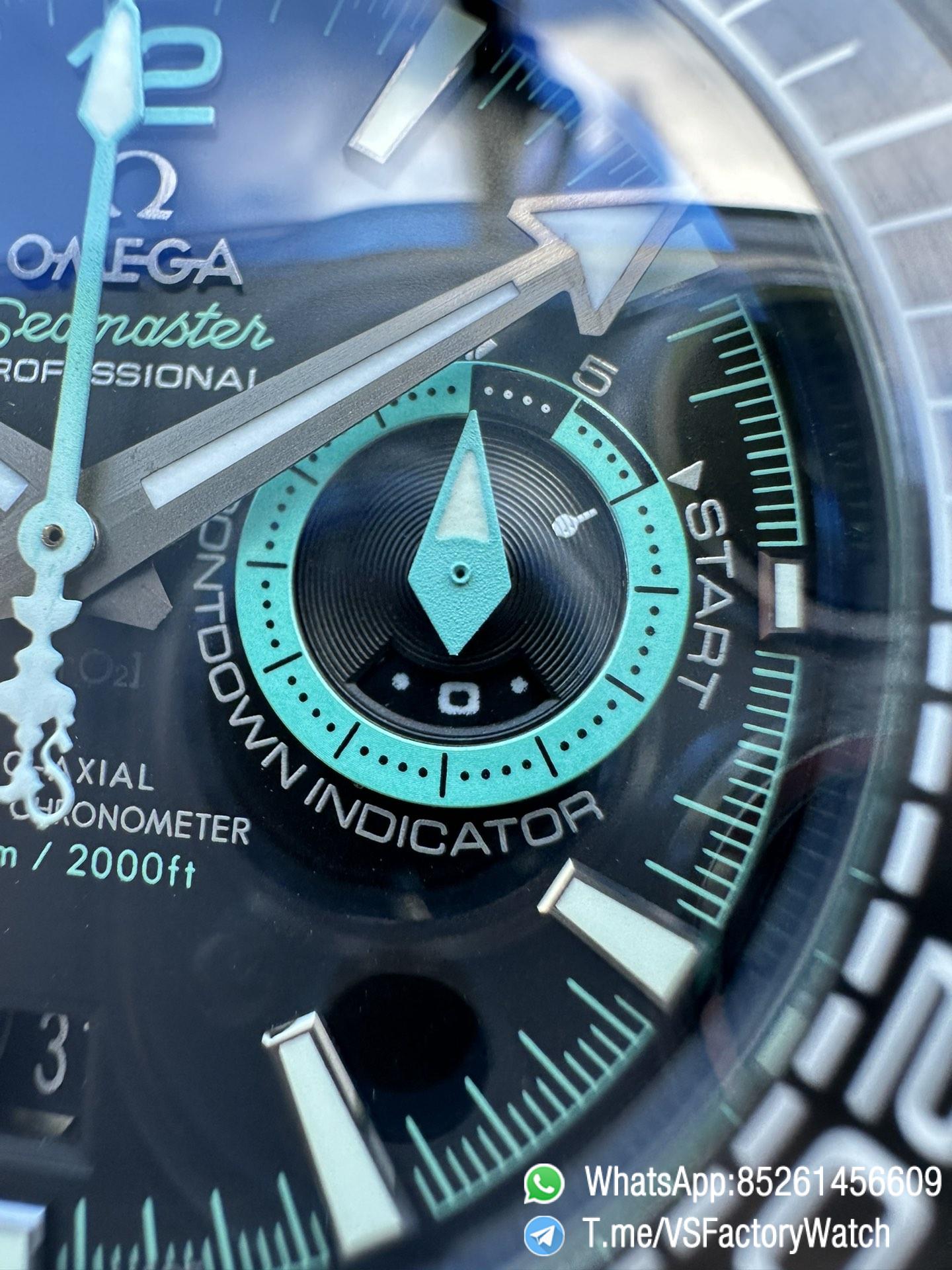 VSF Cooperative MS Factory Seamaster Planet Ocean 600m ETNZ Deep Black 45.5mm Black Ceramic on Rubber Strap SuperClone 9900 Carliber 04 VSF Cooperative MS Factory Seamaster Planet Ocean 600m ETNZ Deep Black 45.5mm Black Ceramic on Rubber Strap SuperClone 9900 Carliber 04