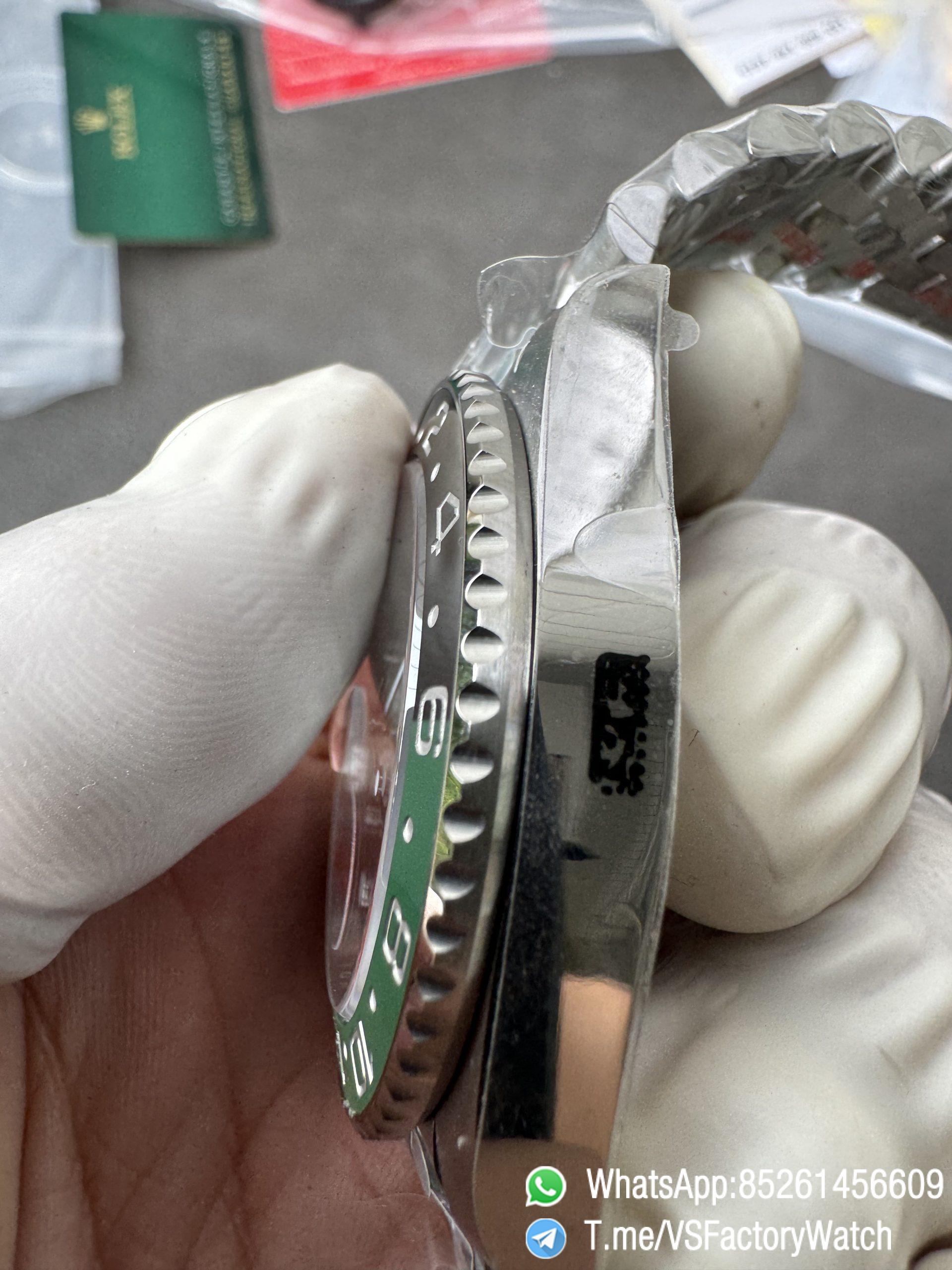 VSF GMT Master II Sprite 126720VTNR Black Green Ceramic Bezel Black Dial 904L Steel Jubilee Bracelet DD3285 Movement 13 VSF GMT Master II Sprite 126720VTNR Black Green Ceramic Bezel Black Dial 904L Steel Jubilee Bracelet DD3285 Movement 13