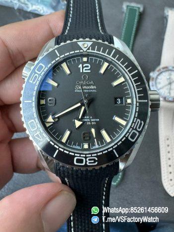 VSF Seamaster Planet Ocean 600m Grey Dial Steel Case 43.5mm Grey Rubber StrapSuperClone 8900 Movement 000