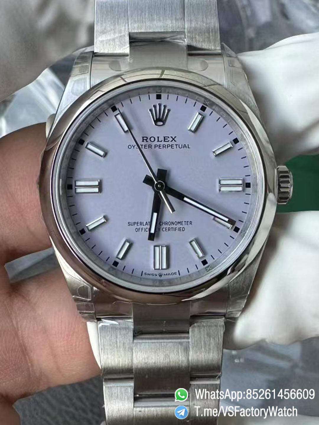 VS Factory Oyster Perpetual 36 Lavender Purple Dial 126000 Oyster Bracelet DanDong 3230 72 Hours Power Reserve 00 VS Factory Oyster Perpetual 36 Lavender Purple Dial 126000 Oyster Bracelet DanDong 3230 72 Hours Power Reserve 00