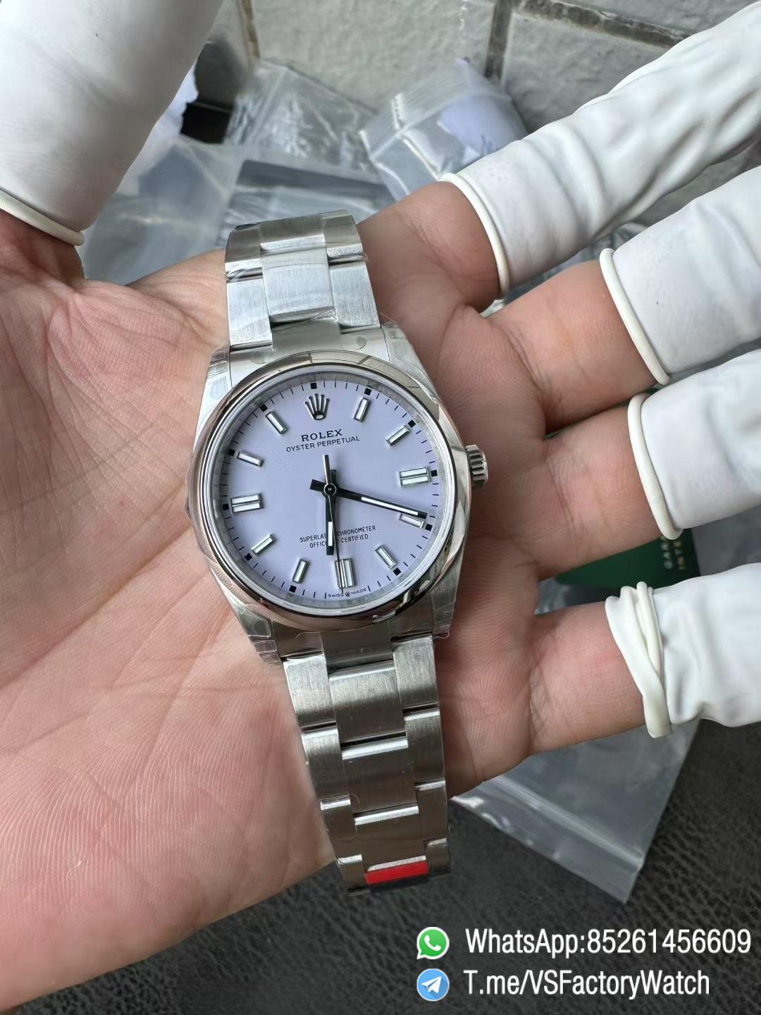 VS Factory Oyster Perpetual 36 Lavender Purple Dial 126000 Oyster Bracelet DanDong 3230 72 Hours Power Reserve 01 VS Factory Oyster Perpetual 36 Lavender Purple Dial 126000 Oyster Bracelet DanDong 3230 72 Hours Power Reserve 01