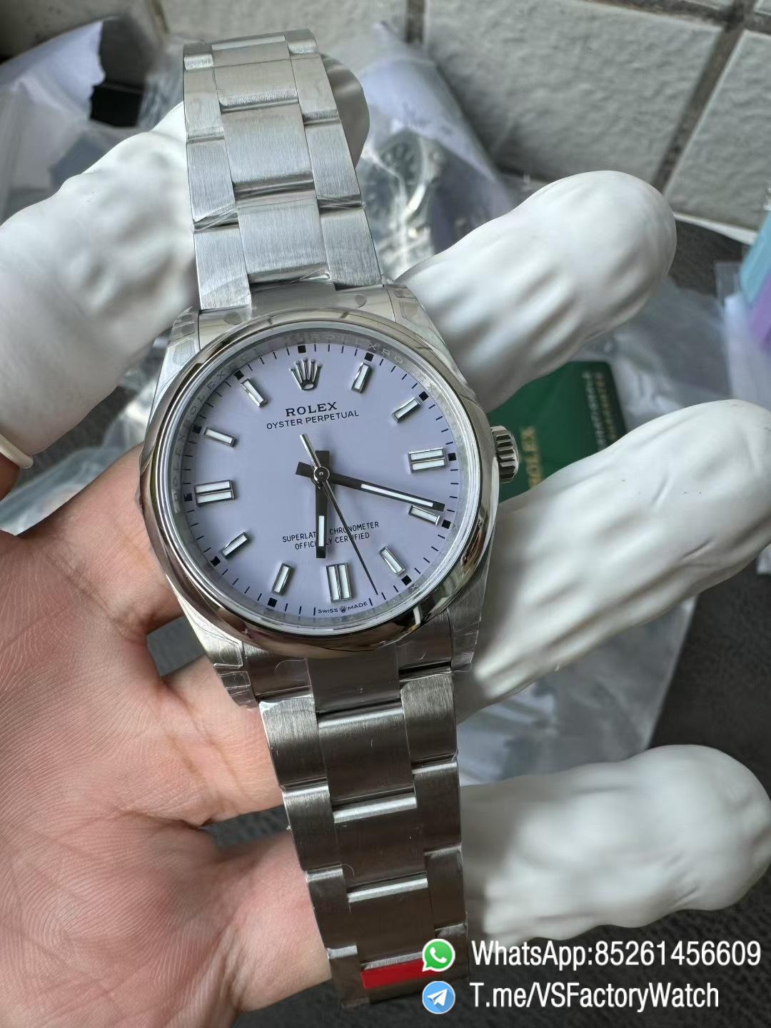 VS Factory Oyster Perpetual 36 Lavender Purple Dial 126000 Oyster Bracelet DanDong 3230 72 Hours Power Reserve 02 VS Factory Oyster Perpetual 36 Lavender Purple Dial 126000 Oyster Bracelet DanDong 3230 72 Hours Power Reserve 02