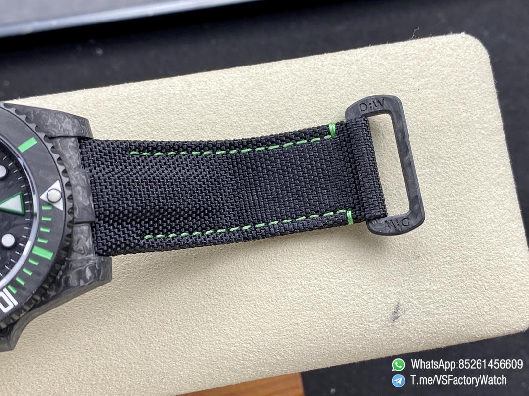 VS Factory Submariner DIW Black Carbon Case Black Carbon Dial Black Carbon Bezel with Green Indexes Black Nylon Strap DD3135 Movement 08 VS Factory Submariner DIW Black Carbon Case Black Carbon Dial Black Carbon Bezel with Green Indexes Black Nylon Strap DD3135 Movement 08