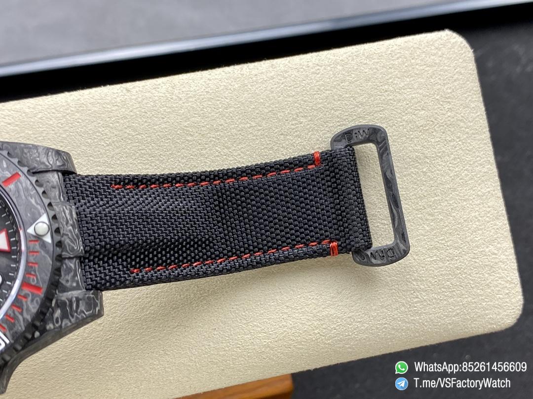 VS Factory Submariner DIW Black Carbon Case Black Carbon Dial Black Carbon Bezel with Red Indexes Black Nylon Strap DD3135 Movement 08 VS Factory Submariner DIW Black Carbon Case Black Carbon Dial Black Carbon Bezel with Red Indexes Black Nylon Strap DD3135 Movement 08