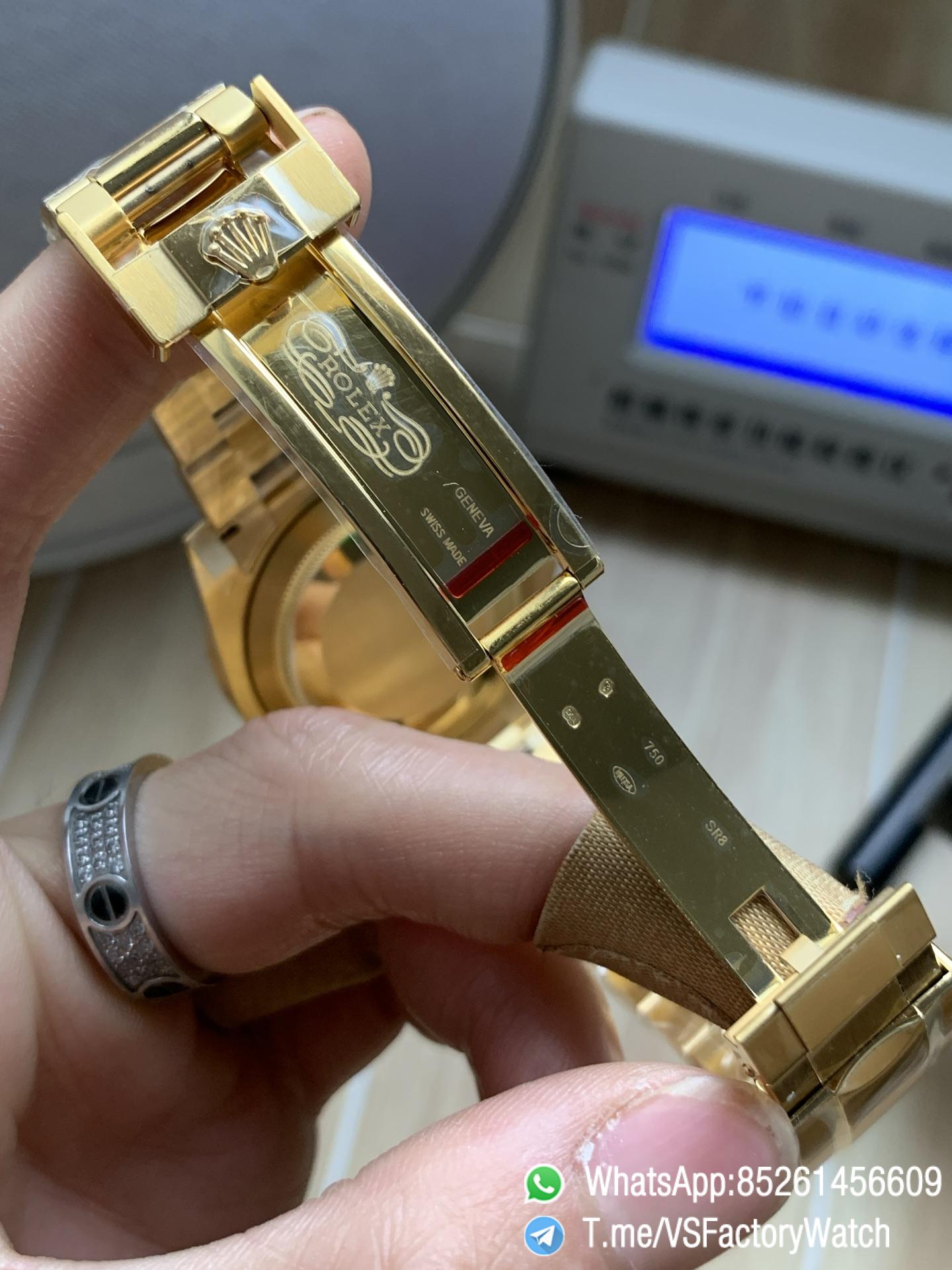 VS Factory Watches Submariner Full Gold Sub 41mm 126618LN Black Dial Black Ceramica Bezel DanDong 3235 Movement 05 VS Factory Watches Submariner Full Gold Sub 41mm 126618LN Black Dial Black Ceramica Bezel DanDong 3235 Movement 05