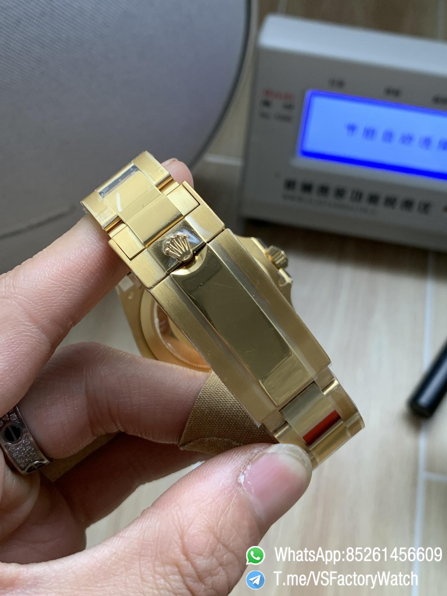 VS Factory Watches Submariner Full Gold Sub 41mm 126618LN Black Dial Black Ceramica Bezel DanDong 3235 Movement 06 VS Factory Watches Submariner Full Gold Sub 41mm 126618LN Black Dial Black Ceramica Bezel DanDong 3235 Movement 06