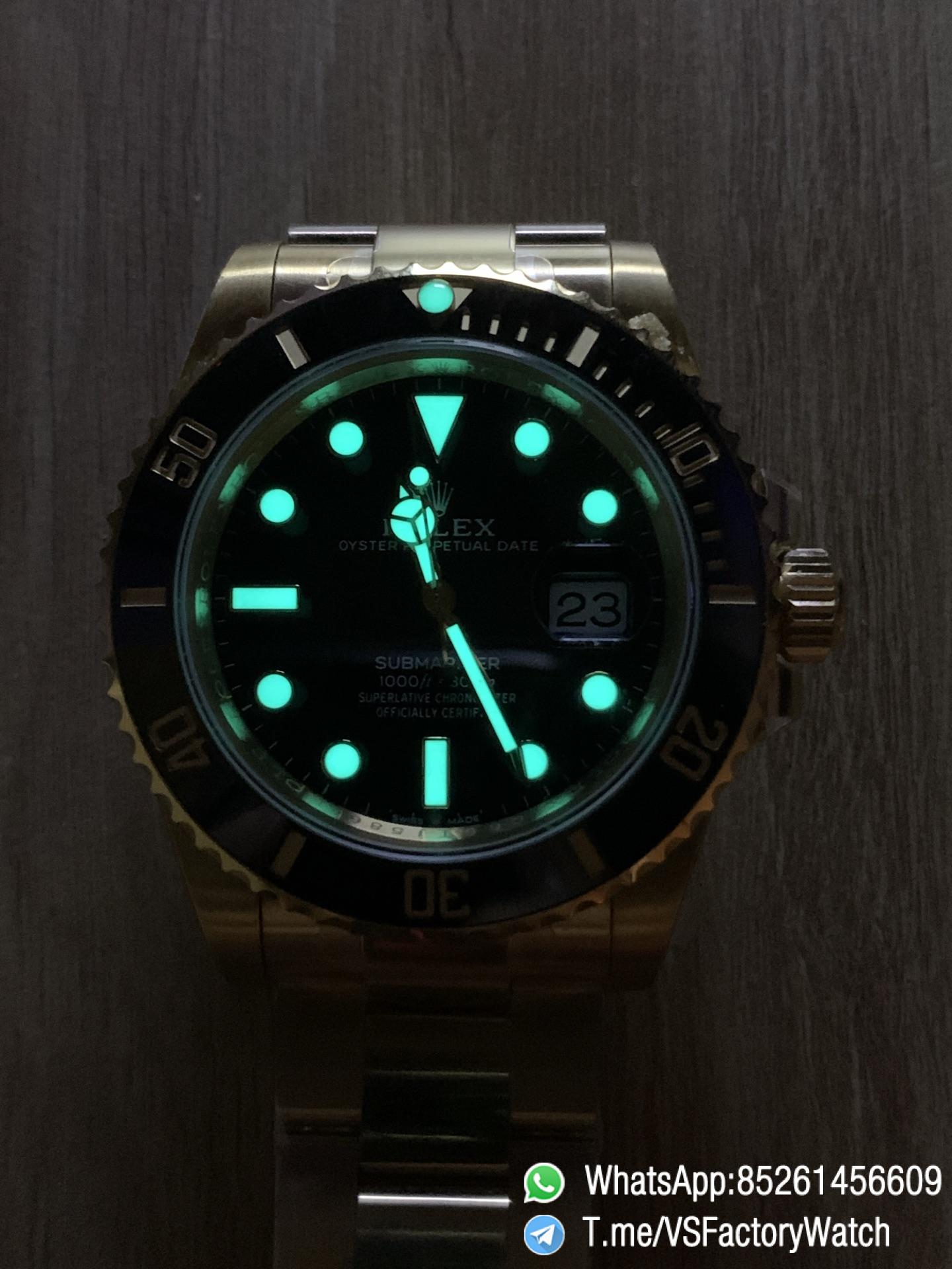 VS Factory Watches Submariner Full Gold Sub 41mm 126618LN Black Dial Black Ceramica Bezel DanDong 3235 Movement 09 VS Factory Watches Submariner Full Gold Sub 41mm 126618LN Black Dial Black Ceramica Bezel DanDong 3235 Movement 09