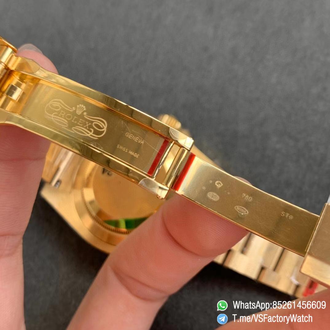 VSF Rolex Submariner 116618LB Blue Ceramic Bezel Black Dial 18K Yellow Gold Plated 904L Steel VS3135 Movement 07 VSF Rolex Submariner 116618LB Blue Ceramic Bezel Black Dial 18K Yellow Gold Plated 904L Steel VS3135 Movement 07