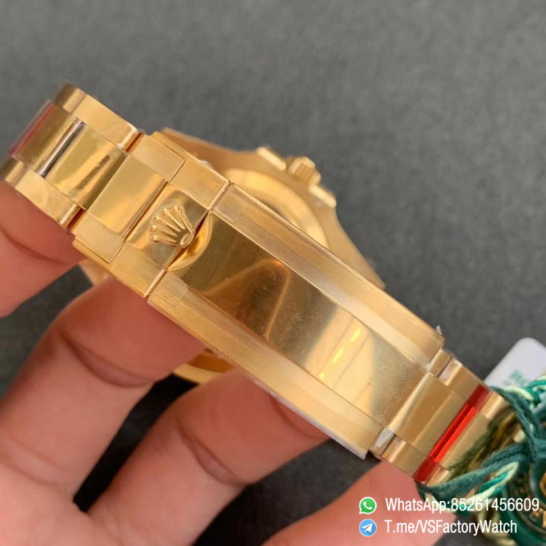 VSF Rolex Submariner 116618LN Black Ceramic Bezel Black Dial 18K Yellow Gold Plated on 904L Steel VS3135 Movement 06 VSF Rolex Submariner 116618LN Black Ceramic Bezel Black Dial 18K Yellow Gold Plated on 904L Steel VS3135 Movement 06