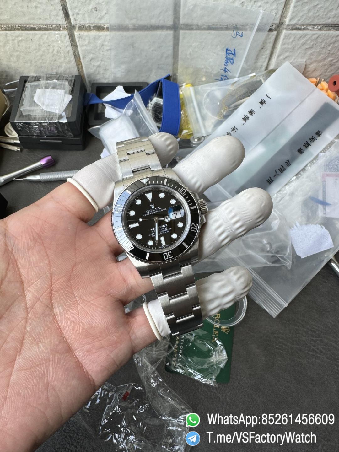 VSF Rolex Submariner Date 40mm 116610LN Black Dial Ceramic Bezel DanDong 3135 Movement 02 VSF Rolex Submariner Date 40mm 116610LN Black Dial Ceramic Bezel DanDong 3135 Movement 02