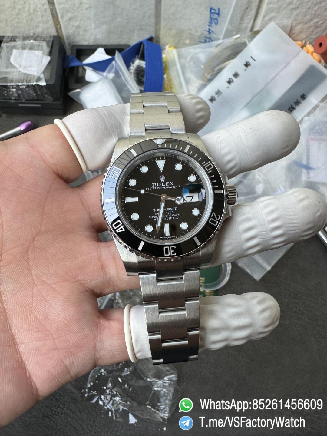 VSF Rolex Submariner Date 40mm 116610LN Black Dial Ceramic Bezel DanDong 3135 Movement 03 VSF Rolex Submariner Date 40mm 116610LN Black Dial Ceramic Bezel DanDong 3135 Movement 03