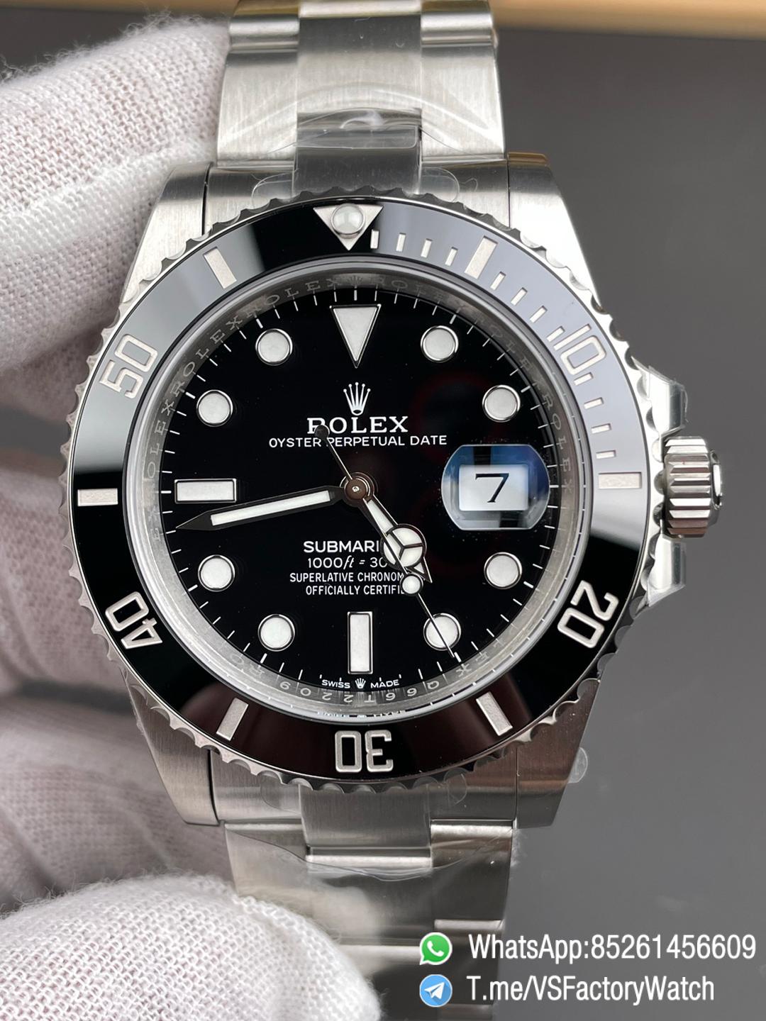 VSF Submariner 126610LN 41mm Black Dial Black Ceramic Bezel Oyster Bracelet DanDong 3235 Movement 72 Hours PR 00 VSF Submariner 126610LN 41mm Black Dial Black Ceramic Bezel Oyster Bracelet DanDong 3235 Movement 72 Hours PR 00