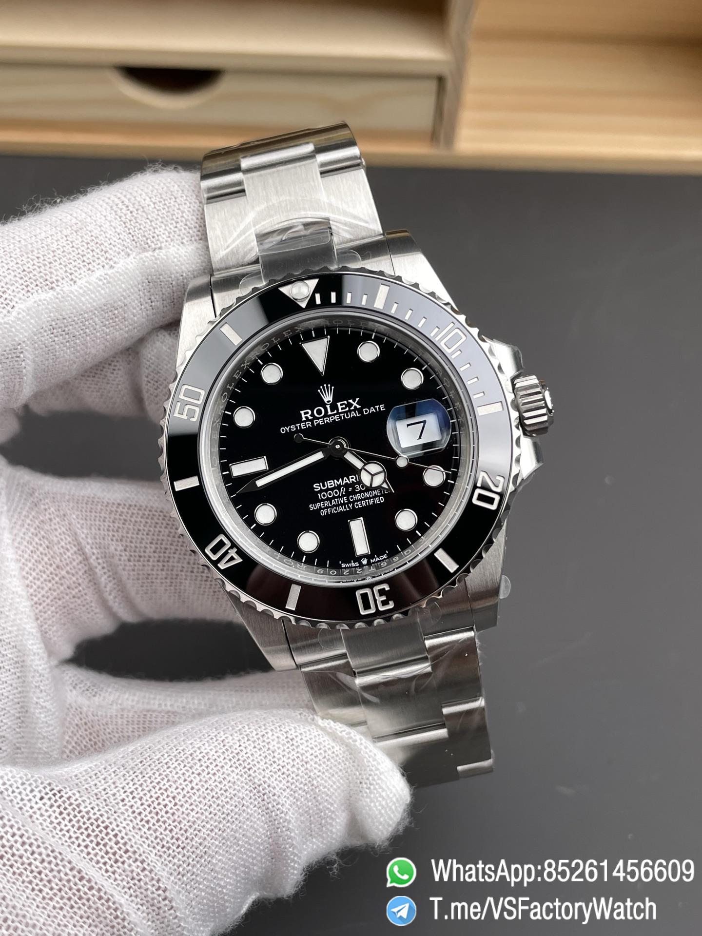 VSF Submariner 126610LN 41mm Black Dial Black Ceramic Bezel Oyster Bracelet DanDong 3235 Movement 72 Hours PR 02 1 VSF Submariner 126610LN 41mm Black Dial Black Ceramic Bezel Oyster Bracelet DanDong 3235 Movement 72 Hours PR 02 1