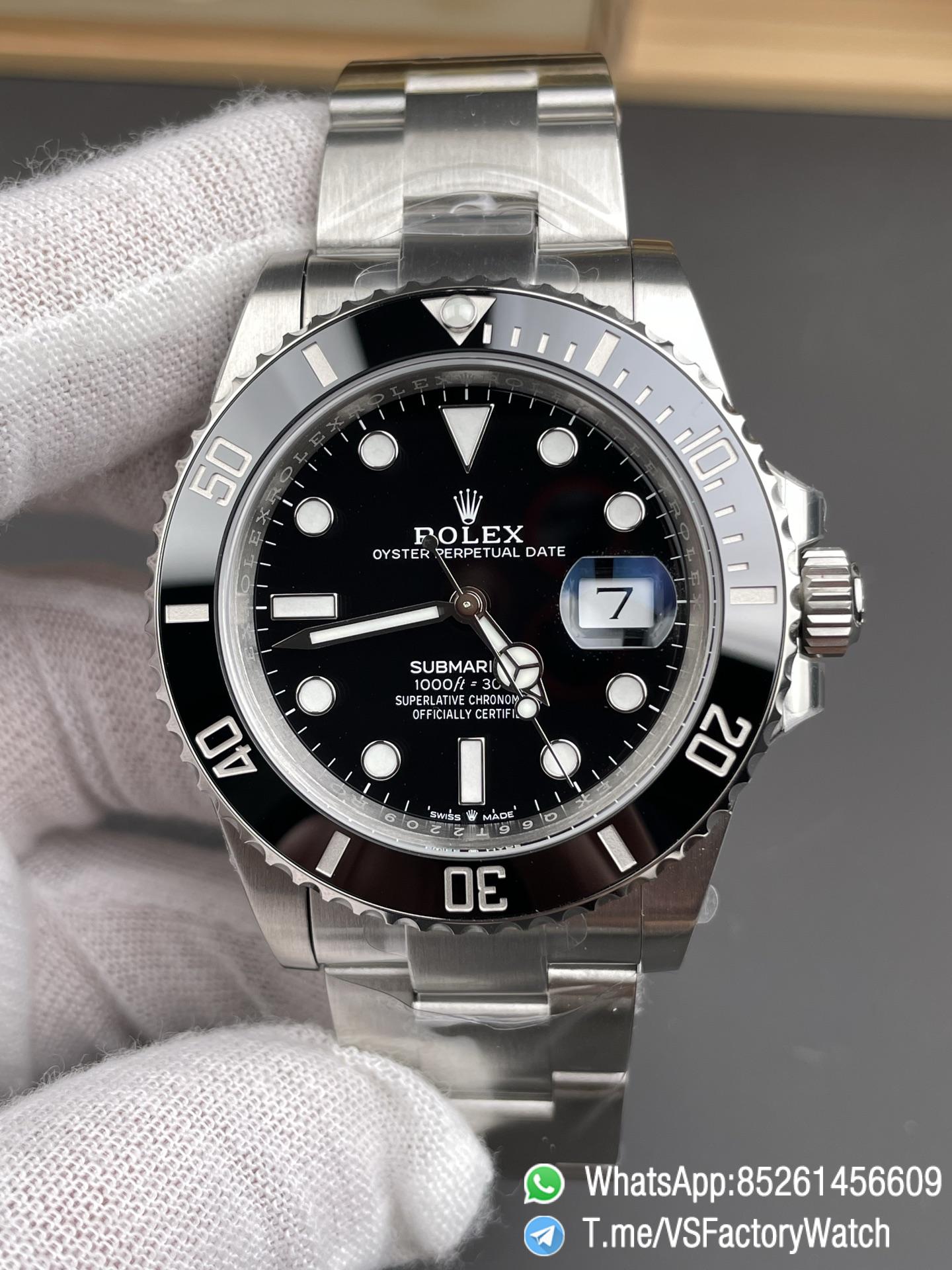 VSF Submariner 126610LN 41mm Black Dial Black Ceramic Bezel Oyster Bracelet DanDong 3235 Movement 72 Hours PR 03 1 VSF Submariner 126610LN 41mm Black Dial Black Ceramic Bezel Oyster Bracelet DanDong 3235 Movement 72 Hours PR 03 1