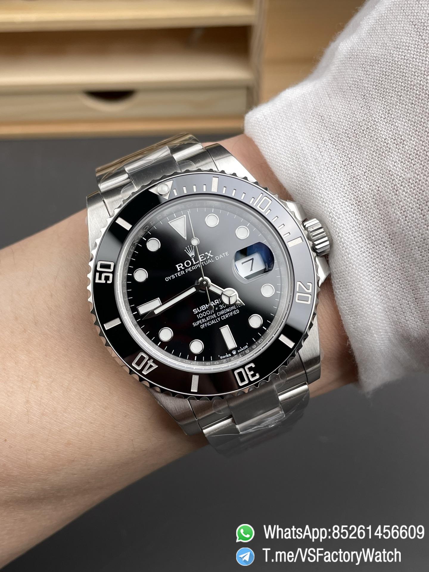 VSF Submariner 126610LN 41mm Black Dial Black Ceramic Bezel Oyster Bracelet DanDong 3235 Movement 72 Hours PR 09 1 VSF Submariner 126610LN 41mm Black Dial Black Ceramic Bezel Oyster Bracelet DanDong 3235 Movement 72 Hours PR 09 1