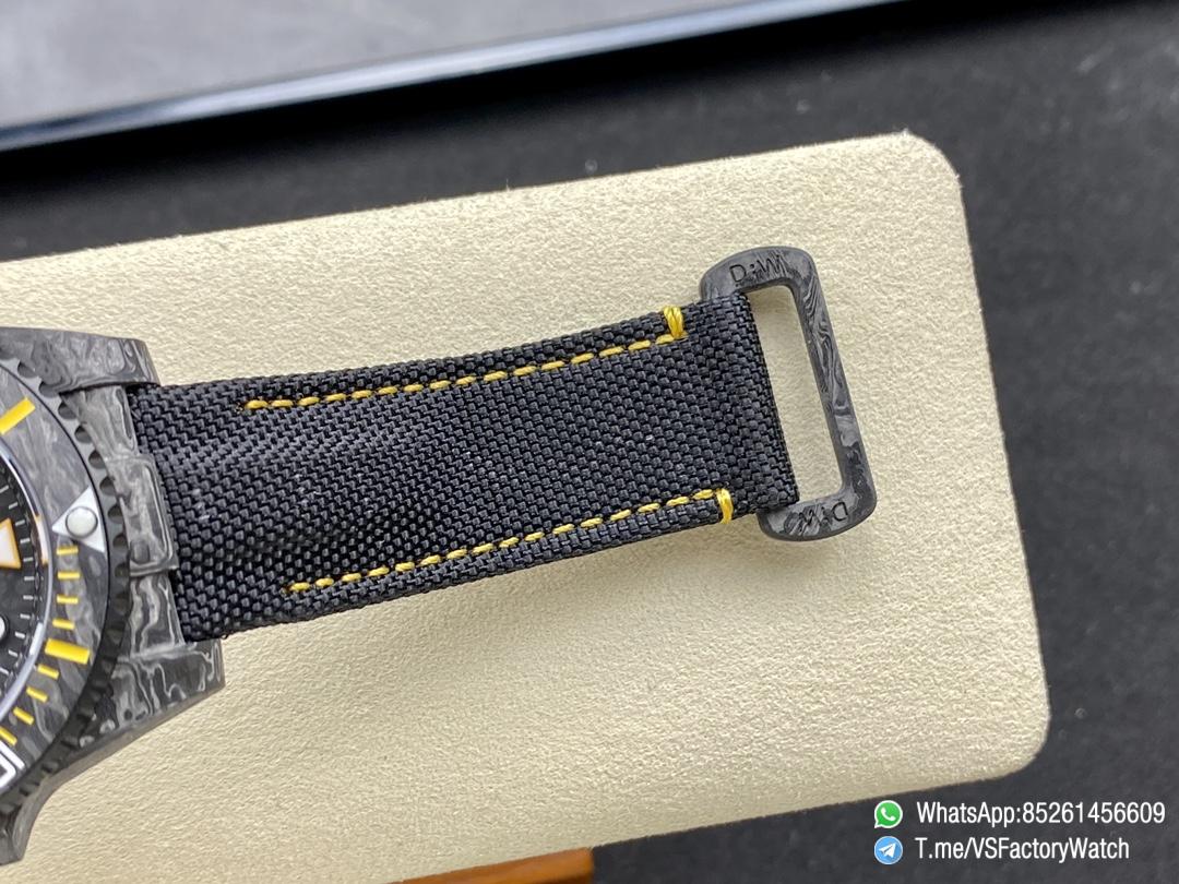 VSF Submariner DIW Black Carbon Case Black Carbon Dial Black Carbon Bezel with Yellow Indexes Black Nylon Strap DD3135 Movement 08 VSF Submariner DIW Black Carbon Case Black Carbon Dial Black Carbon Bezel with Yellow Indexes Black Nylon Strap DD3135 Movement 08