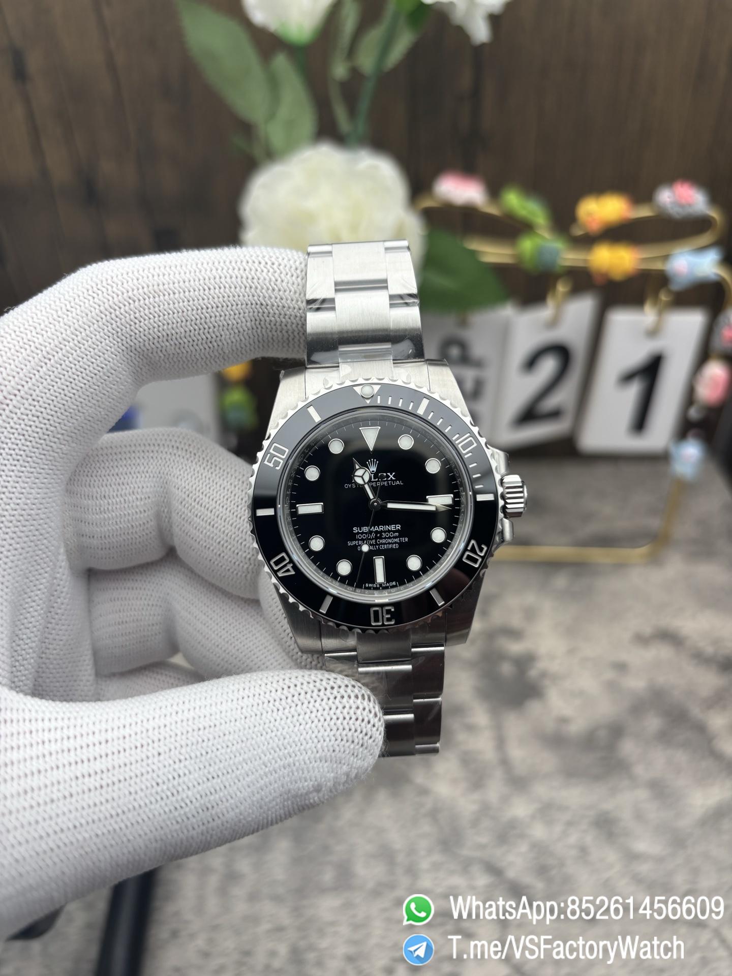 VSF Submariner No Date Sub 114060 40mm Black Dial Black Ceramic Bezel 904L Oyster Bracelet DanDong 3130 Movement 01 VSF Submariner No Date Sub 114060 40mm Black Dial Black Ceramic Bezel 904L Oyster Bracelet DanDong 3130 Movement 01