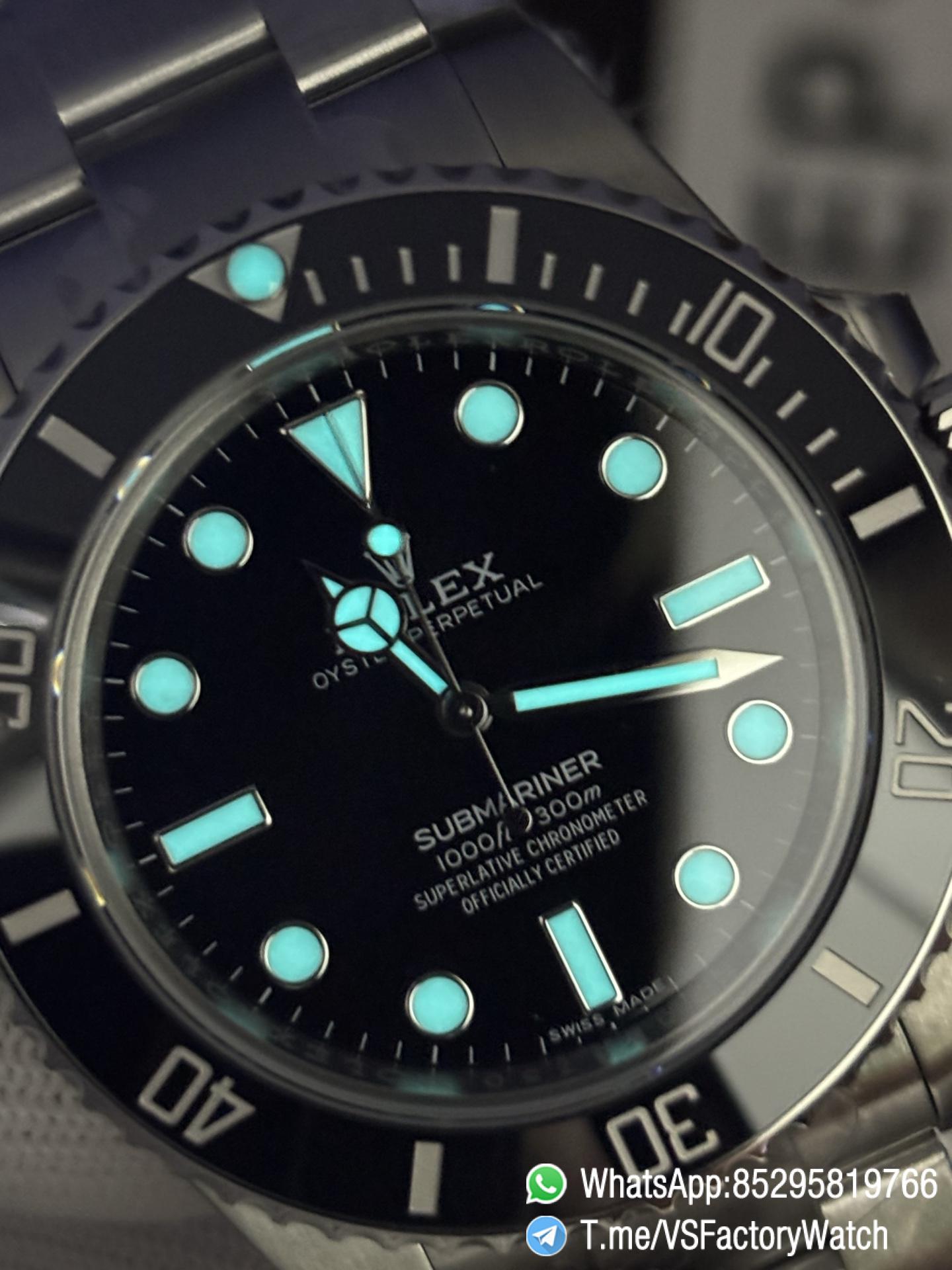 VSF Submariner No Date Sub 114060 40mm Black Dial Black Ceramic Bezel 904L Oyster Bracelet DanDong 3130 Movement 09 VSF Submariner No Date Sub 114060 40mm Black Dial Black Ceramic Bezel 904L Oyster Bracelet DanDong 3130 Movement 09