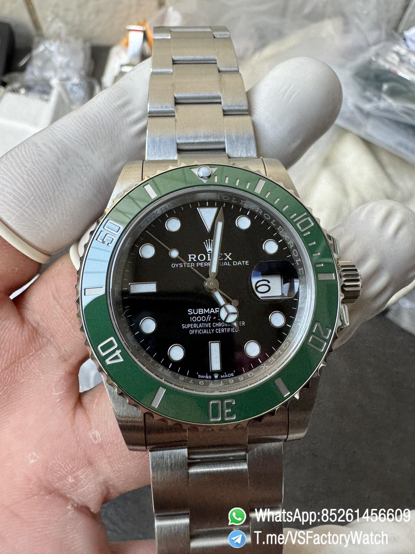 VSF Submariner Starbucks Sub Cermit 41mm 126610LV Black Dial Green Ceramic Bezel Oyster Bracelet DanDong 3235 Movement 72 Hours PR 03 VSF Submariner Starbucks Sub Cermit 41mm 126610LV Black Dial Green Ceramic Bezel Oyster Bracelet DanDong 3235 Movement 72 Hours PR 03