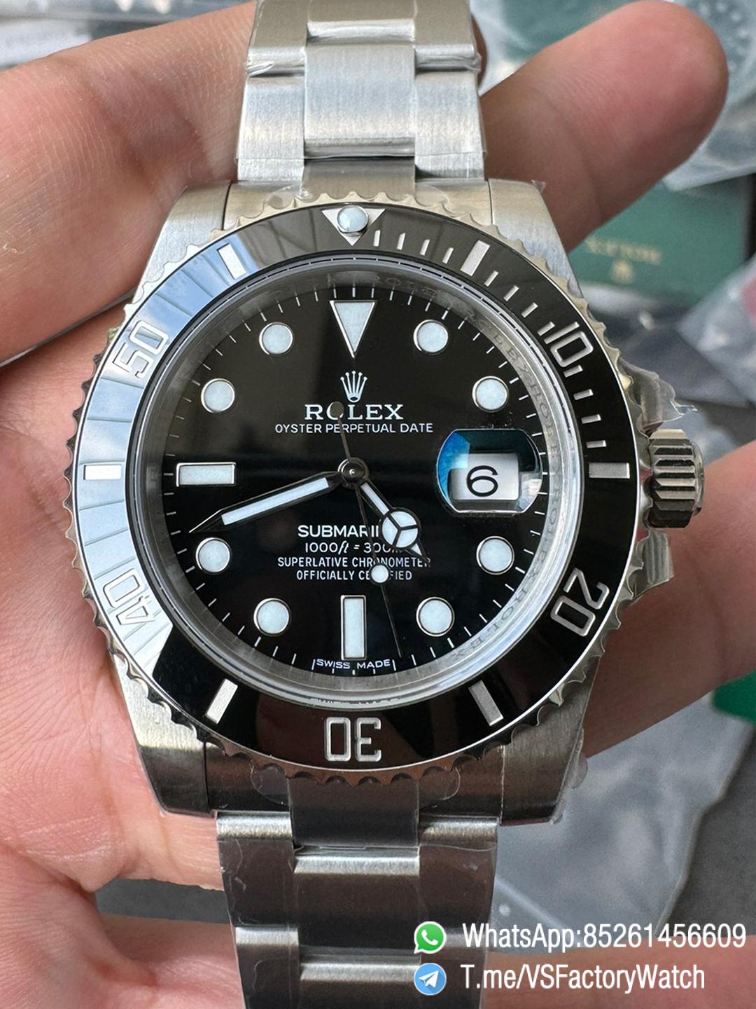 VSF Watch Rolex Submariner Date 40mm 116610LN Black Dial Ceramic Bezel DanDong 3135 Movement 00 VSF Watch Rolex Submariner Date 40mm 116610LN Black Dial Ceramic Bezel DanDong 3135 Movement 00