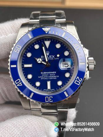 VSF Watch Rolex Submariner Smurf 116619LB 40mm Blue Dial Blue Ceramic Bezel Oyster Bracelet DanDong 3135 Movement 00