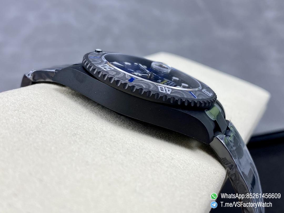 VSF DiW Submariner DLC 40mm Case and Bracelet Black and Blue Dial Black Carbon Fiber Bezel DanDong 3135 Movement 05 VSF DiW Submariner DLC 40mm Case and Bracelet Black and Blue Dial Black Carbon Fiber Bezel DanDong 3135 Movement 05