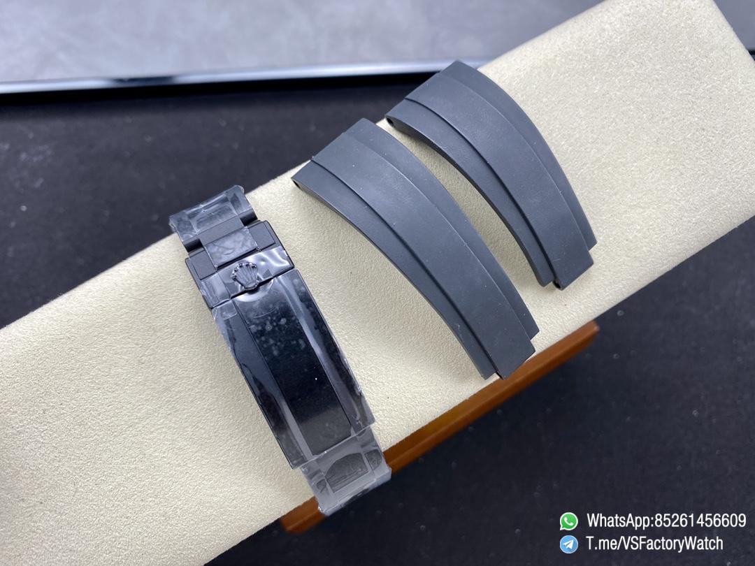 VSF DiW Submariner DLC 40mm Case and Bracelet Black and Blue Dial Black Carbon Fiber Bezel DanDong 3135 Movement 09 VSF DiW Submariner DLC 40mm Case and Bracelet Black and Blue Dial Black Carbon Fiber Bezel DanDong 3135 Movement 09