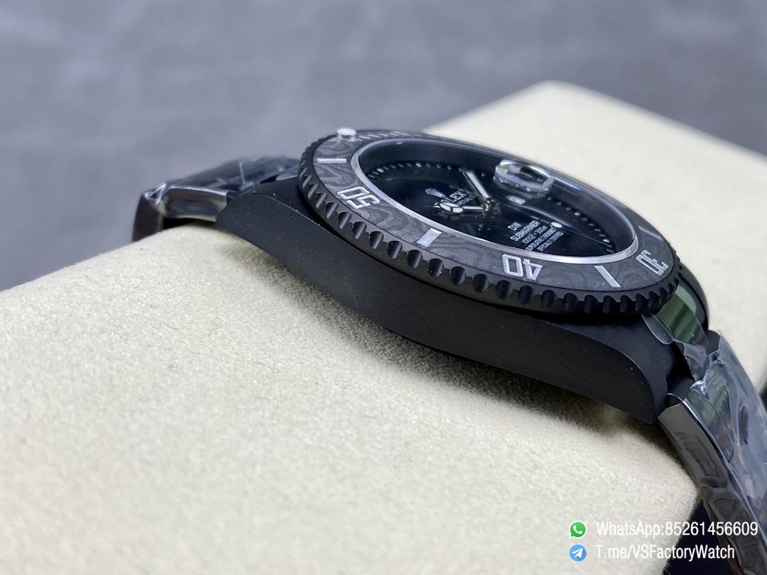 VSF Submariner DIW No Markers DLC Case and Bracelet Black Dial Black Carbon Fiber Bezel DanDong 3135 Movement 05 VSF Submariner DIW No Markers DLC Case and Bracelet Black Dial Black Carbon Fiber Bezel DanDong 3135 Movement 05