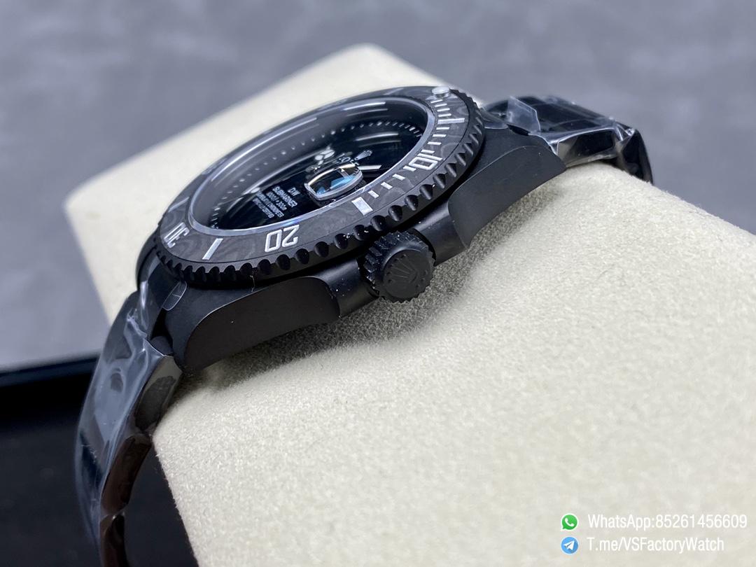VSF Submariner DIW No Markers DLC Case and Bracelet Black Dial Black Carbon Fiber Bezel DanDong 3135 Movement 06 VSF Submariner DIW No Markers DLC Case and Bracelet Black Dial Black Carbon Fiber Bezel DanDong 3135 Movement 06