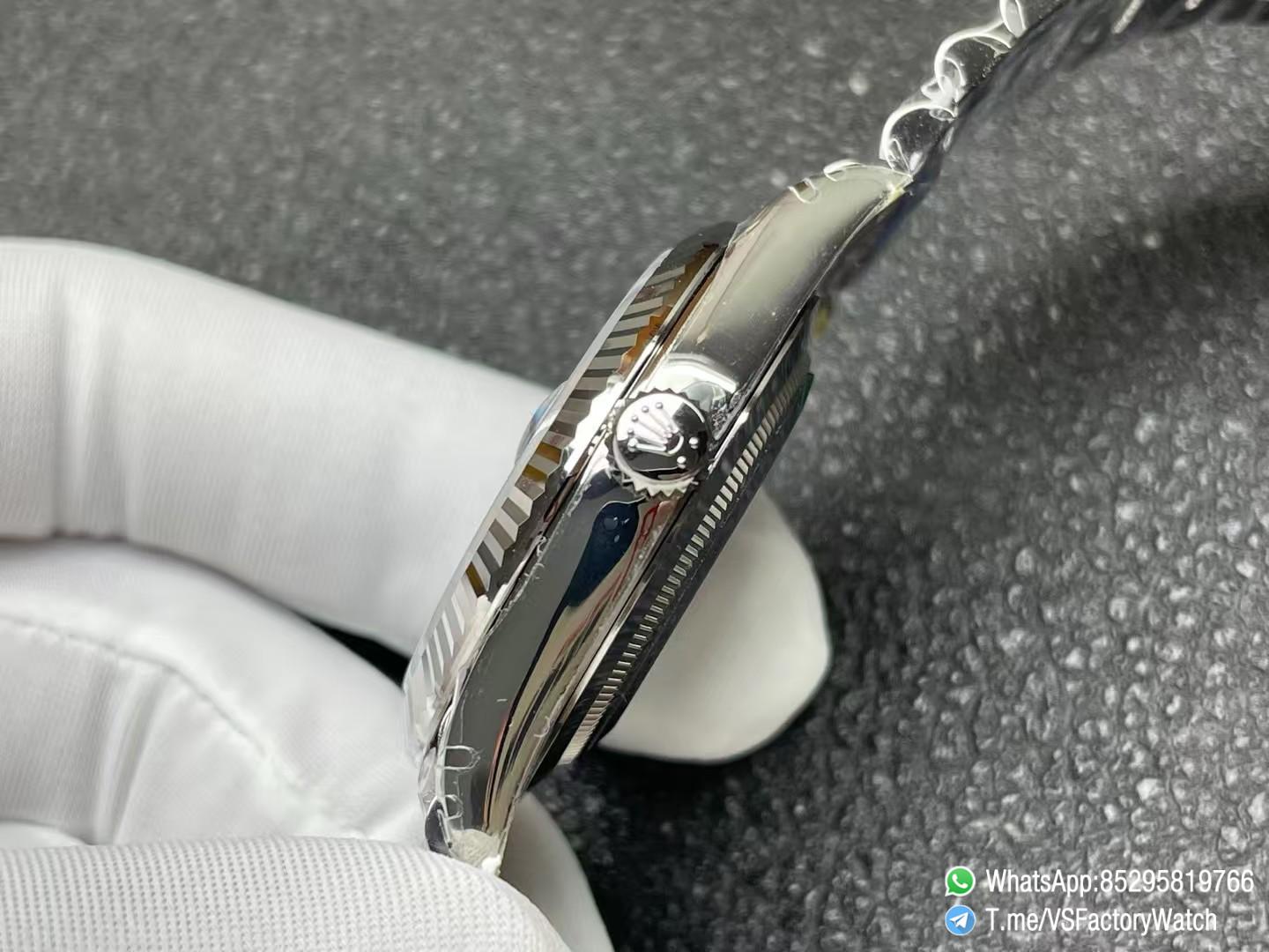 VSF Watches DayDate 40mm 228239 Blue Dial with Roman Indexes 904L Stainless Steel Case and President Bracelet VS3255 V2 Weight 182g 06 VSF Watches DayDate 40mm 228239 Blue Dial with Roman Indexes 904L Stainless Steel Case and President Bracelet VS3255 V2 Weight 182g 06