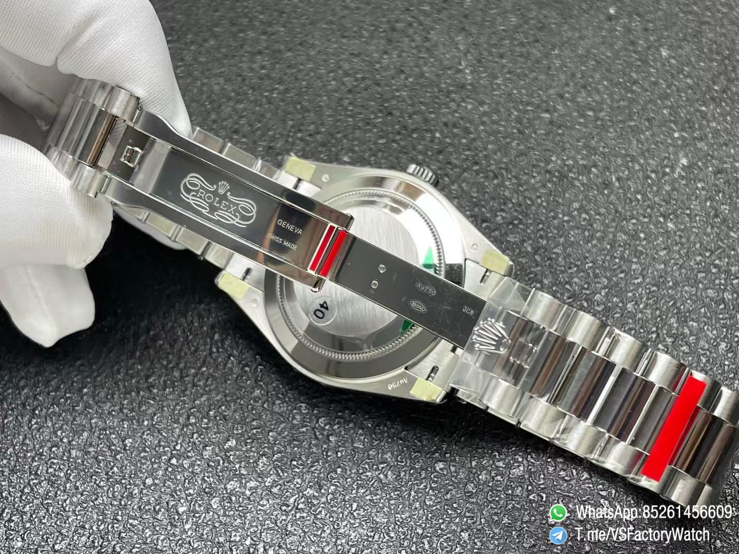 VSF Watches DayDate 40mm 228239 Blue Dial with Roman Indexes 904L Stainless Steel Case and President Bracelet VS3255 V2 Weight 182g 09 VSF Watches DayDate 40mm 228239 Blue Dial with Roman Indexes 904L Stainless Steel Case and President Bracelet VS3255 V2 Weight 182g 09