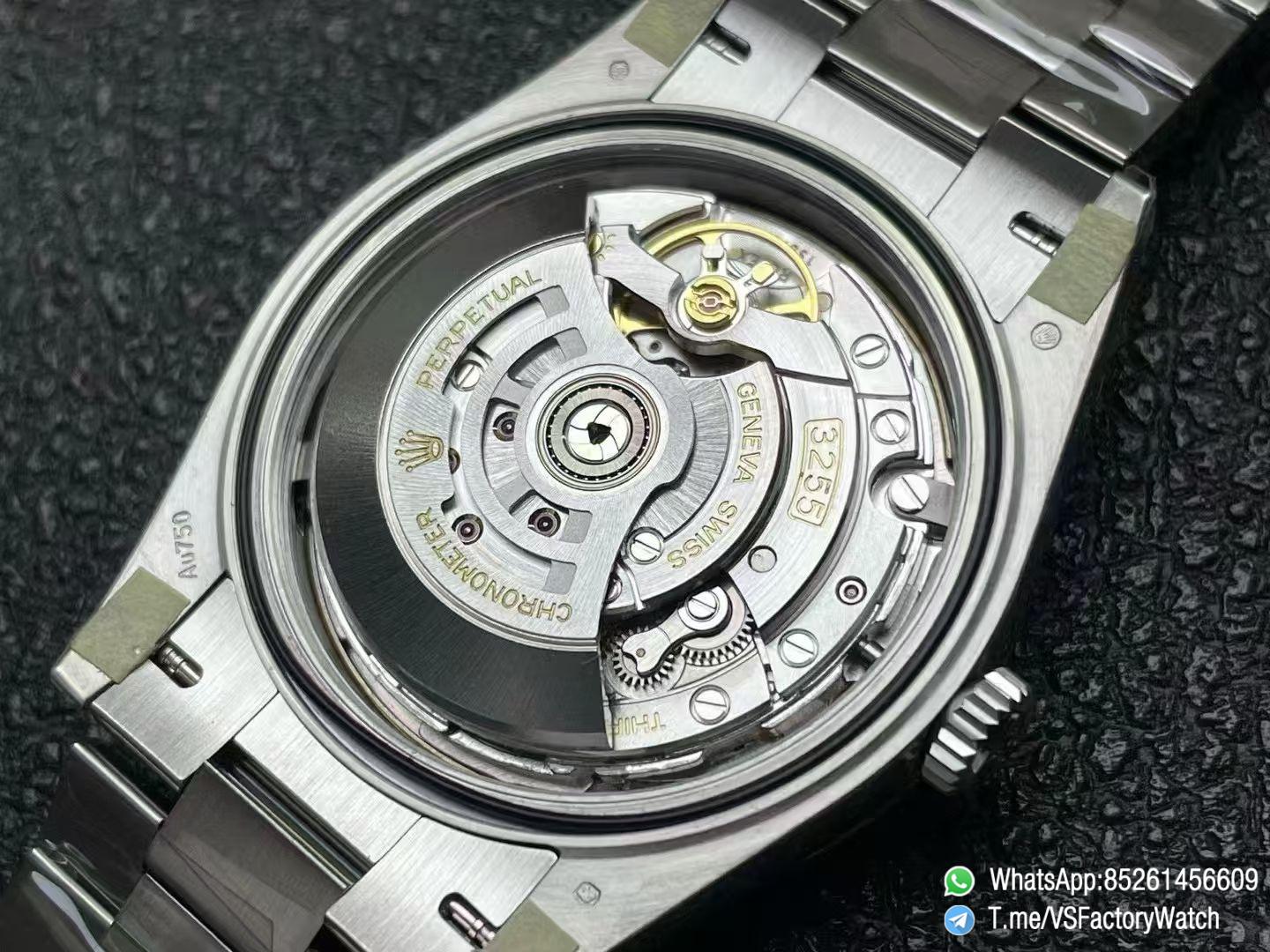 VSF Watches DayDate 40mm 228239 Blue Dial with Roman Indexes 904L Stainless Steel Case and President Bracelet VS3255 V2 Weight 182g 11 VSF Watches DayDate 40mm 228239 Blue Dial with Roman Indexes 904L Stainless Steel Case and President Bracelet VS3255 V2 Weight 182g 11