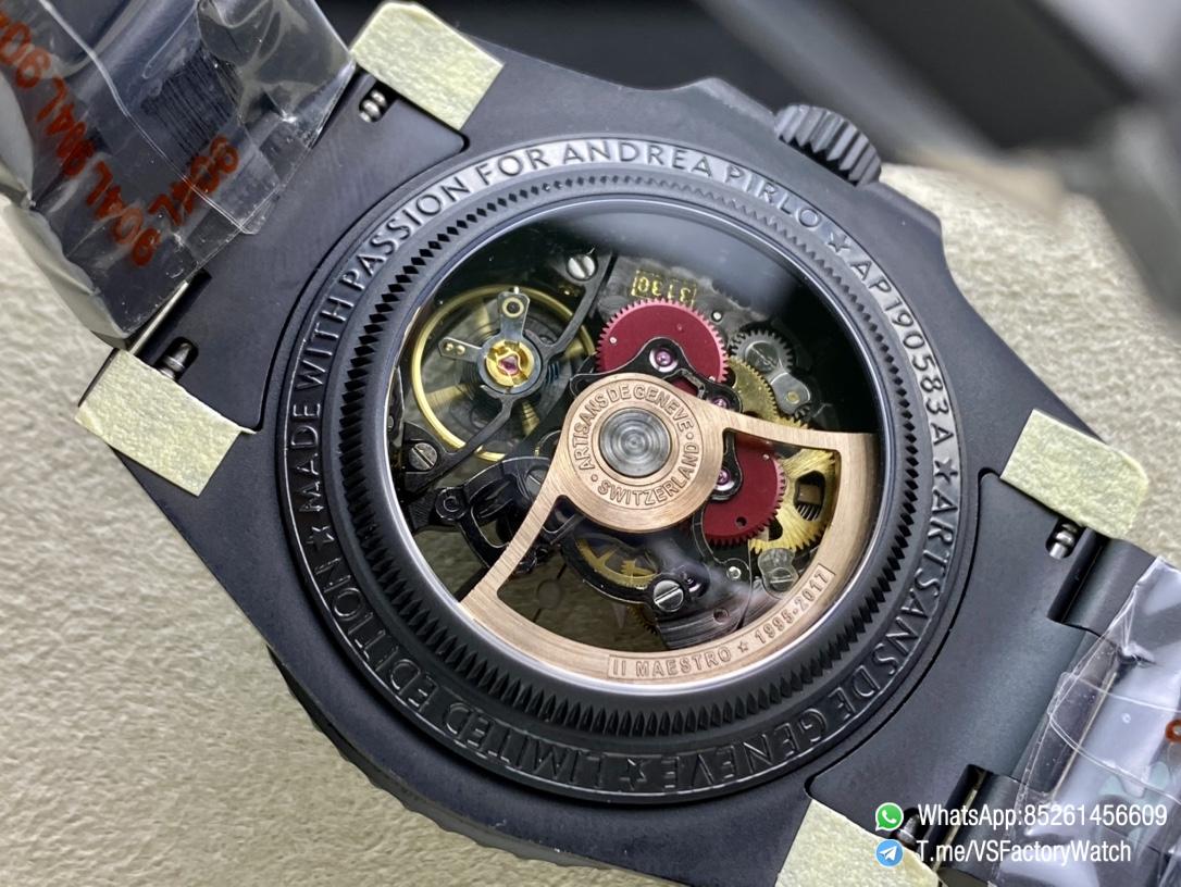 VSF Watches Rolex Submariner Skeleton Dial DLC Plated on Case and Bracelet Black Carbon Fiber Bezel DanDong 3130 Movement 08 VSF Watches Rolex Submariner Skeleton Dial DLC Plated on Case and Bracelet Black Carbon Fiber Bezel DanDong 3130 Movement 08