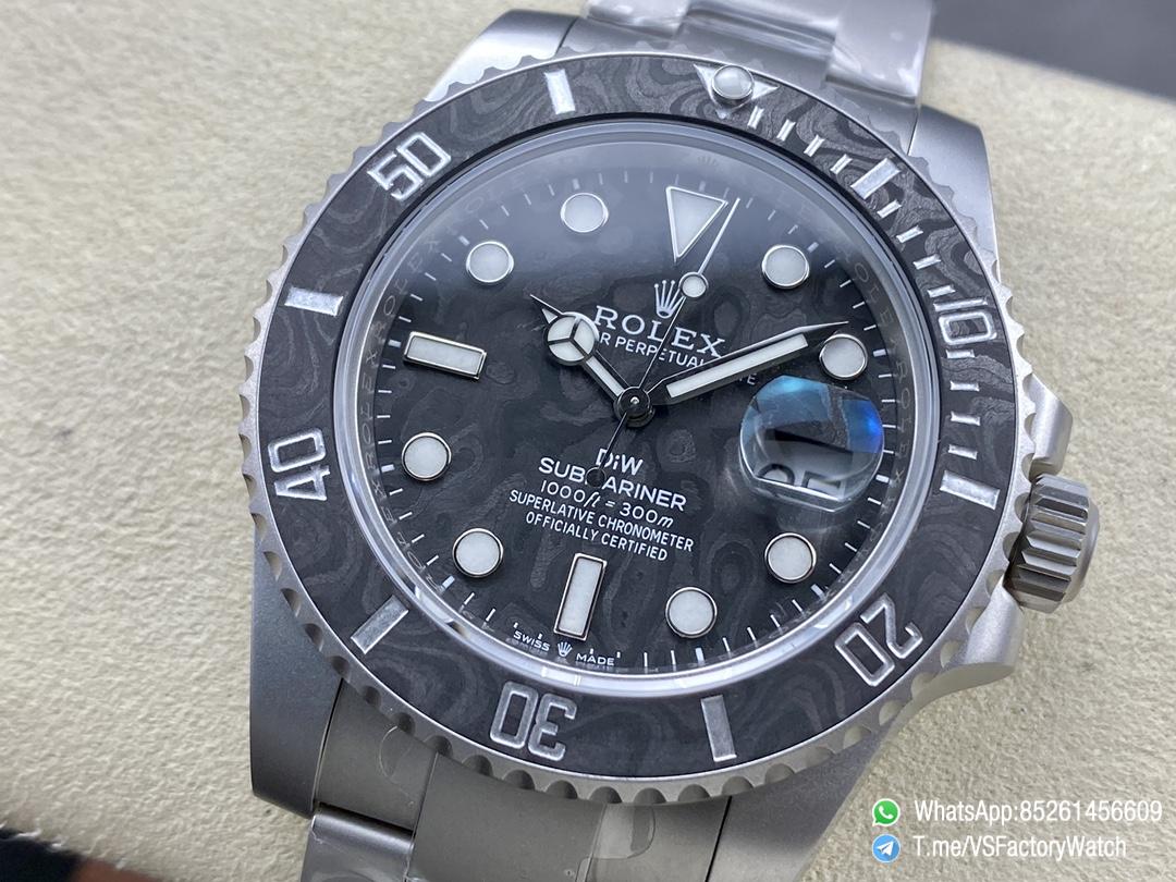 VSF Watches Submariner DIW 40mm Carbon Dial and Bezel Sandblasted Process on Stainless Steel Case and Bracelet DanDong 3135 Movement 03 VSF Watches Submariner DIW 40mm Carbon Dial and Bezel Sandblasted Process on Stainless Steel Case and Bracelet DanDong 3135 Movement 03