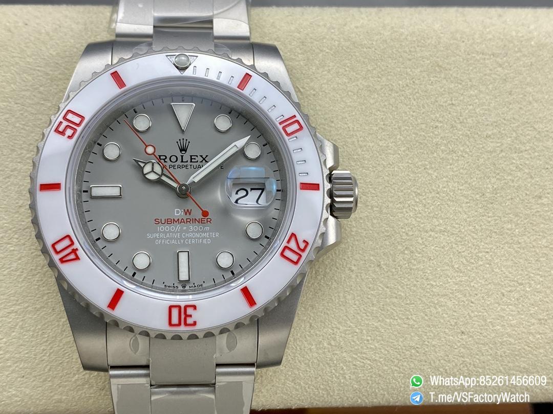 VSF Watches Submariner DIW Gray Dial White Ceramic Bezel Sandblasted Proccess on Stainless Steel Case and Bracelet DanDong 3135 Movement 11 VSF Watches Submariner DIW Gray Dial White Ceramic Bezel Sandblasted Proccess on Stainless Steel Case and Bracelet DanDong 3135 Movement 11