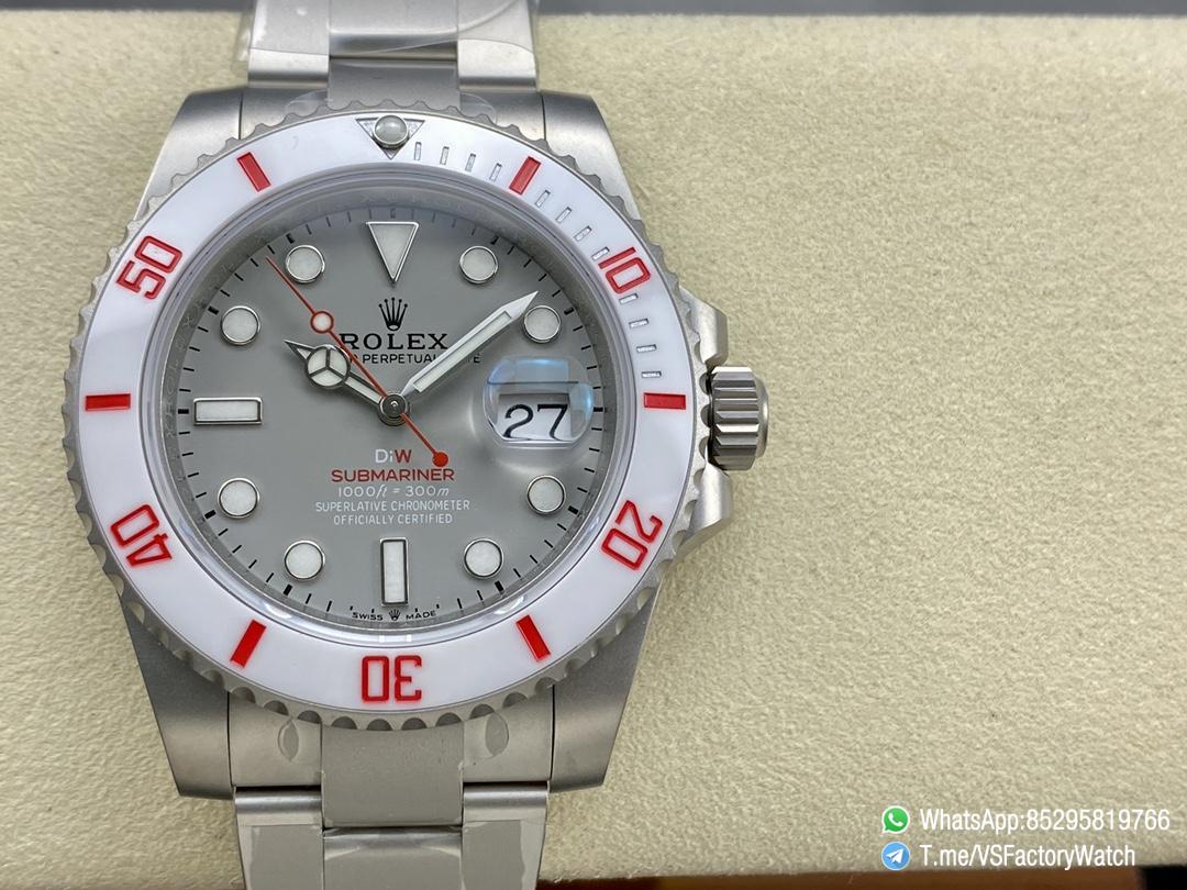 VSF Watches Submariner DIW Gray Dial White Ceramic Bezel Sandblasted Proccess on Stainless Steel Case and Bracelet DanDong 3135 Movement 11 VSF Watches Submariner DIW Gray Dial White Ceramic Bezel Sandblasted Proccess on Stainless Steel Case and Bracelet DanDong 3135 Movement 11