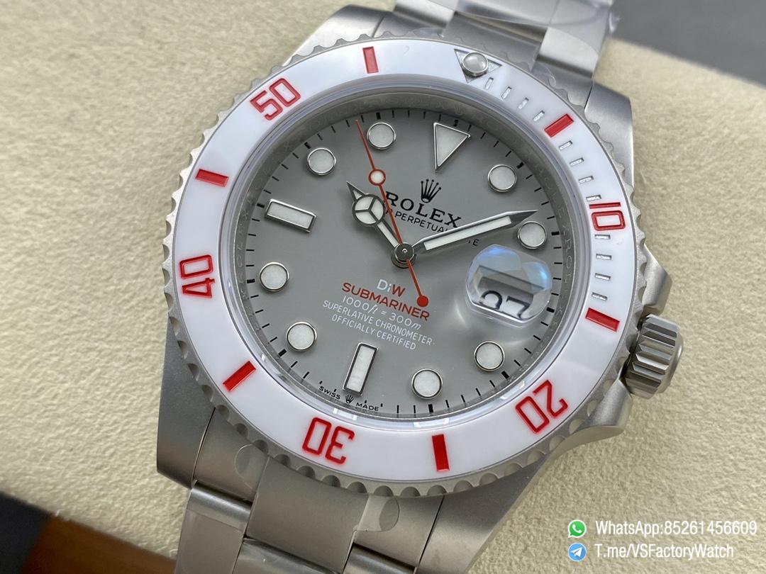 VSF Watches Submariner DIW Gray Dial White Ceramic Bezel Sandblasted Proccess on Stainless Steel Case and Bracelet DanDong 3135 Movement 13 VSF Watches Submariner DIW Gray Dial White Ceramic Bezel Sandblasted Proccess on Stainless Steel Case and Bracelet DanDong 3135 Movement 13