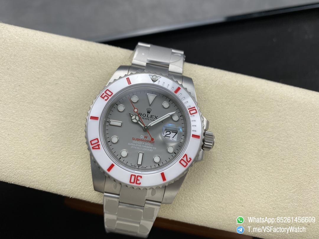VSF Watches Submariner DIW Gray Dial White Ceramic Bezel Sandblasted Proccess on Stainless Steel Case and Bracelet DanDong 3135 Movement 14 VSF Watches Submariner DIW Gray Dial White Ceramic Bezel Sandblasted Proccess on Stainless Steel Case and Bracelet DanDong 3135 Movement 14