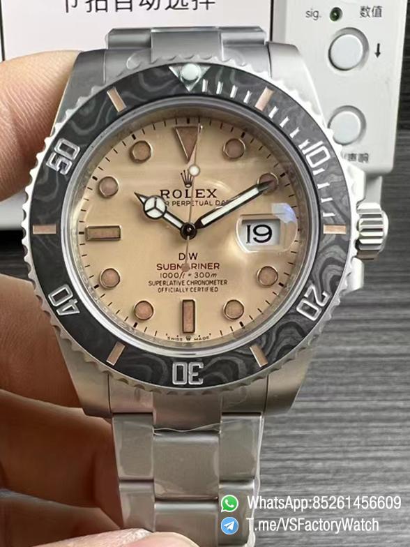VSF Watches Submariner DIW Sandblasted Process on Stainless Steel Case and Bracelet Brown Dial DanDong 3135 Movement 00 VSF Watches Submariner DIW Sandblasted Process on Stainless Steel Case and Bracelet Brown Dial DanDong 3135 Movement 00