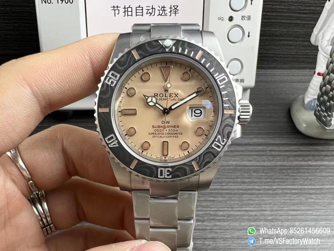 VSF Watches Submariner DIW Sandblasted Process on Stainless Steel Case and Bracelet Brown Dial DanDong 3135 Movement 01 VSF Watches Submariner DIW Sandblasted Process on Stainless Steel Case and Bracelet Brown Dial DanDong 3135 Movement 01