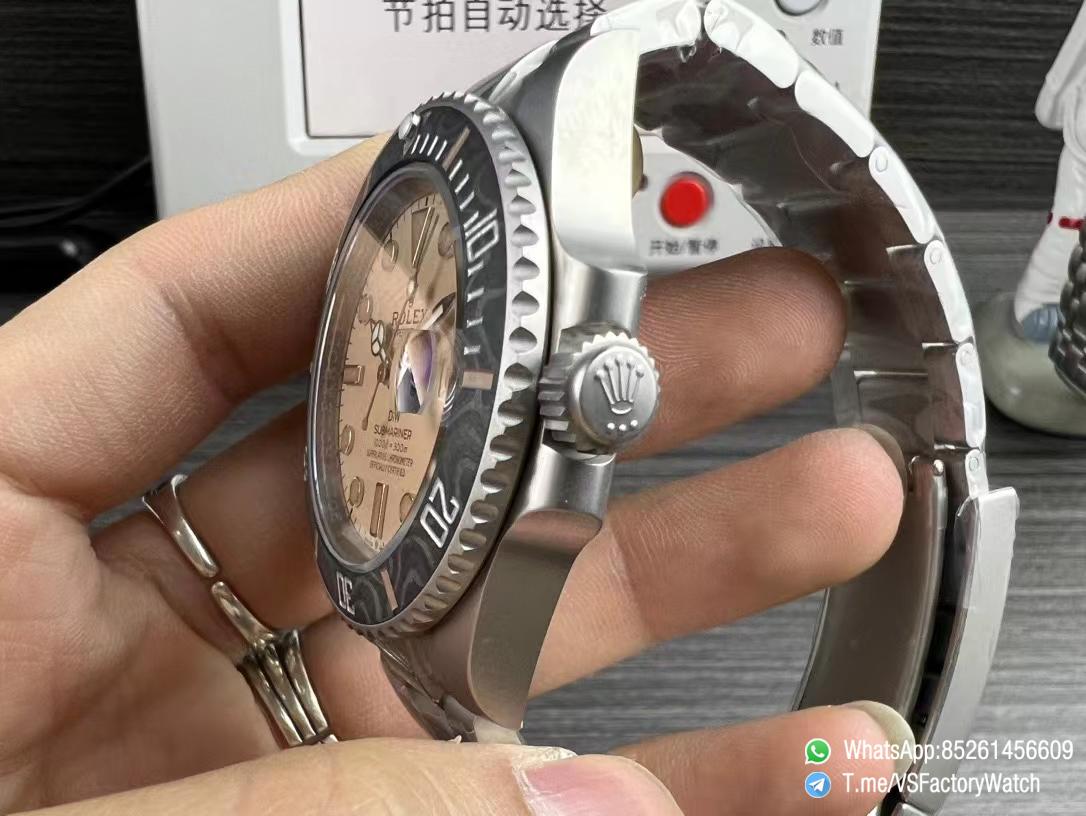 VSF Watches Submariner DIW Sandblasted Process on Stainless Steel Case and Bracelet Brown Dial DanDong 3135 Movement 02 VSF Watches Submariner DIW Sandblasted Process on Stainless Steel Case and Bracelet Brown Dial DanDong 3135 Movement 02