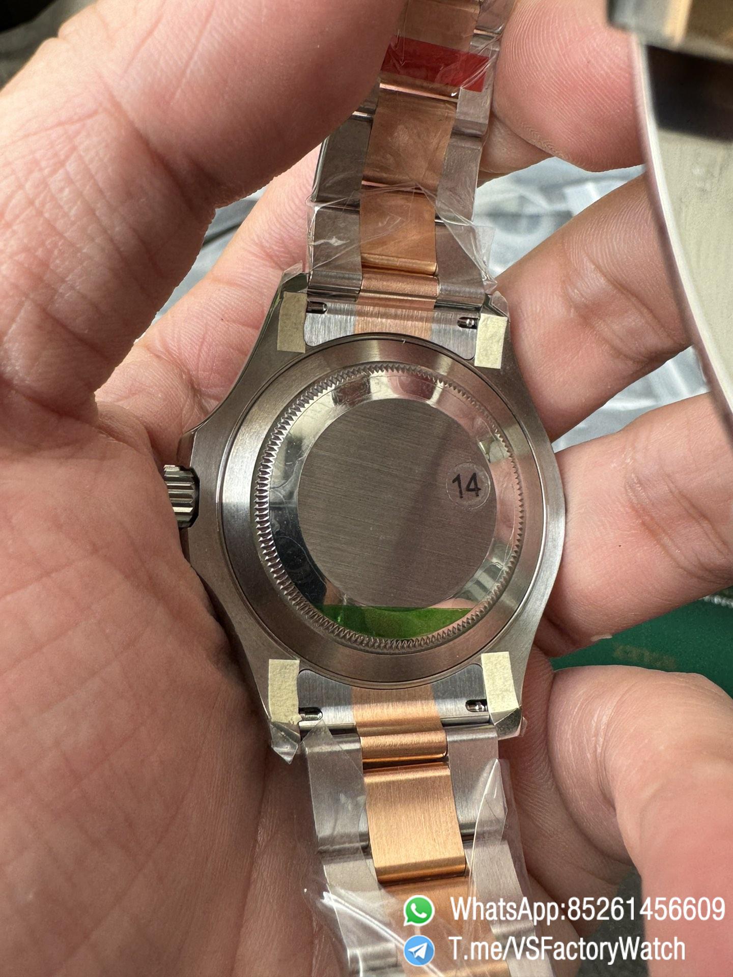 VSF Watches Yacht Master 126621 40mm Black Dial Rose Gold Bezel 904L Steel Case Rose Gold and Steel Bracelet DanDong 3235 Movement 06 VSF Watches Yacht Master 126621 40mm Black Dial Rose Gold Bezel 904L Steel Case Rose Gold and Steel Bracelet DanDong 3235 Movement 06