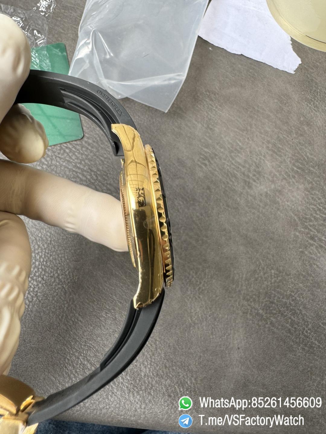 VSF Watches Yacht Master 42mm 226658 Black Dial Yellow Gold Case 3D Black Ceramic Bezel Black Oysterflex Strap DanDong 3235 Movement 06 VSF Watches Yacht Master 42mm 226658 Black Dial Yellow Gold Case 3D Black Ceramic Bezel Black Oysterflex Strap DanDong 3235 Movement 06
